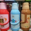 塑料保温壶 提手塑料保温瓶暖壶8磅热水瓶3.2L玻璃内胆开水壶