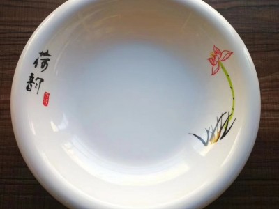 平盘系列 盘子餐具 西式北欧风格 家用碗套装 可爱陶瓷西餐盘 圆形盘图1