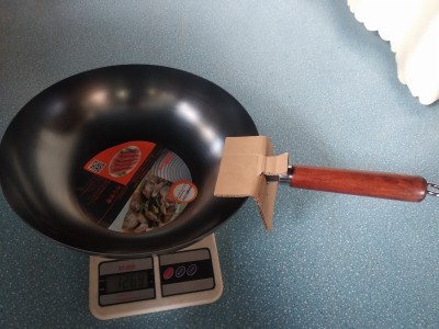 真不锈铁锅炒锅 不锈炒锅铁锅物理不粘锅炒菜锅平底锅图2