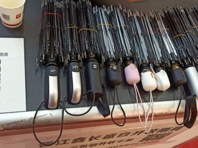 雨披 雨伞 商务雨伞定制 三折全自动折叠 创意雨伞图2