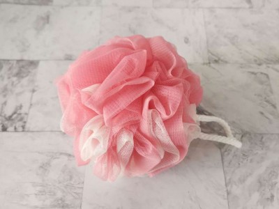 单色浴花球，双色浴花球，花澡巾浴擦图4