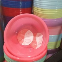 塑料盆  办公家用赠品 圆形洗菜盆 洗衣盆 塑料盆加厚