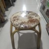 不锈钢凳子美式圆凳子铁餐桌凳餐凳椅子家用成人实木不锈钢时尚创意板凳